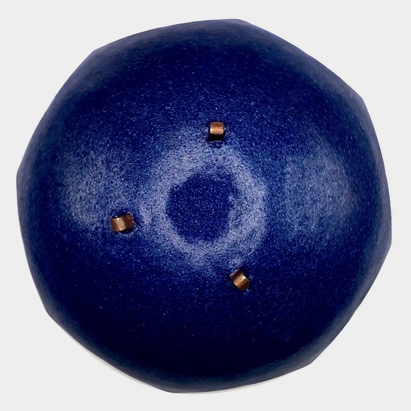 [vintage] Unsigned MCM Enameled Copper Footed Dish - Picture 10 of 14